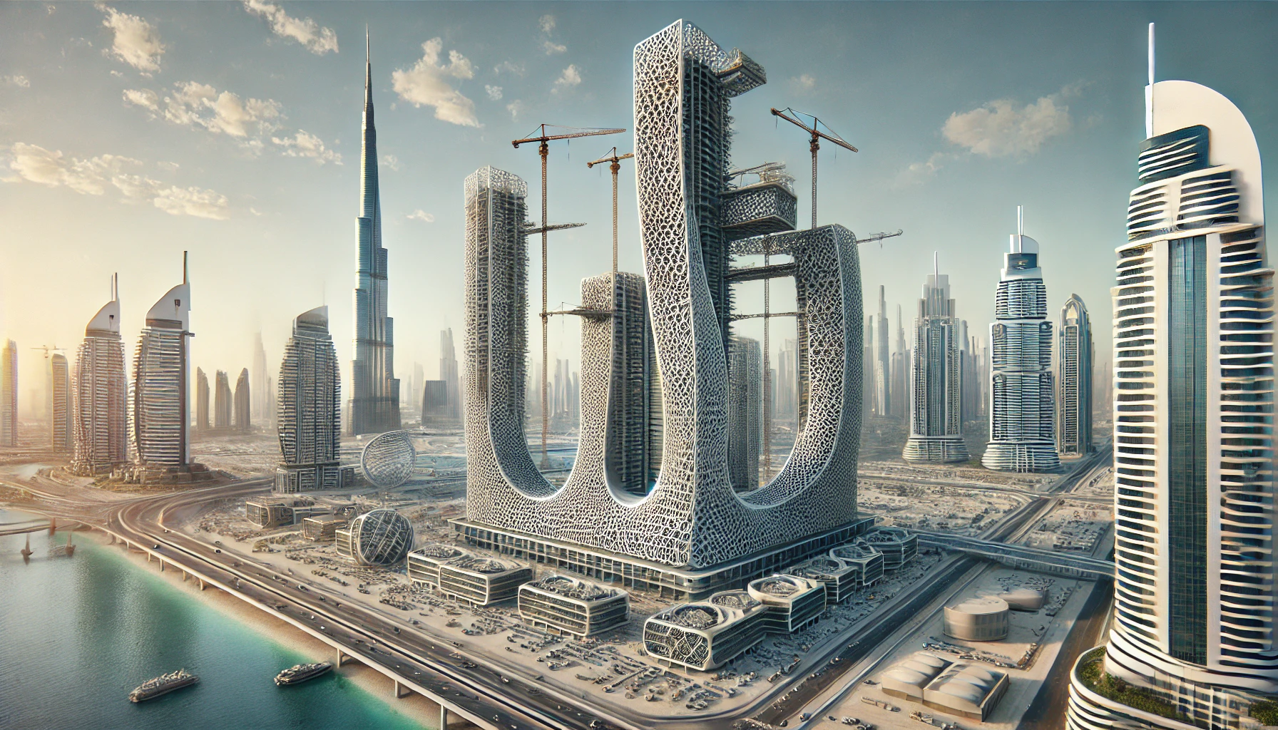 Dubái Construye el Primer Rascacielos Impreso en 3D del Mundo en una Revolución de la Construcción